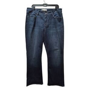 Levi's 512 Jeans Women's 18M Blue Perfectly Shaping Bootcut Stretch Denim 35x32
